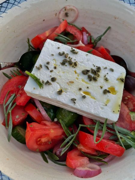 Griekse salade Kythira