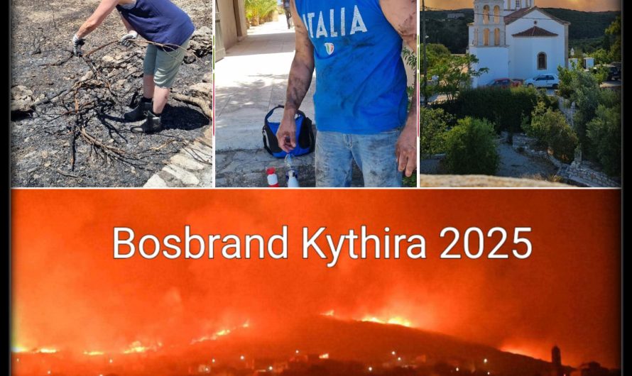 Brand op Kythira 2025